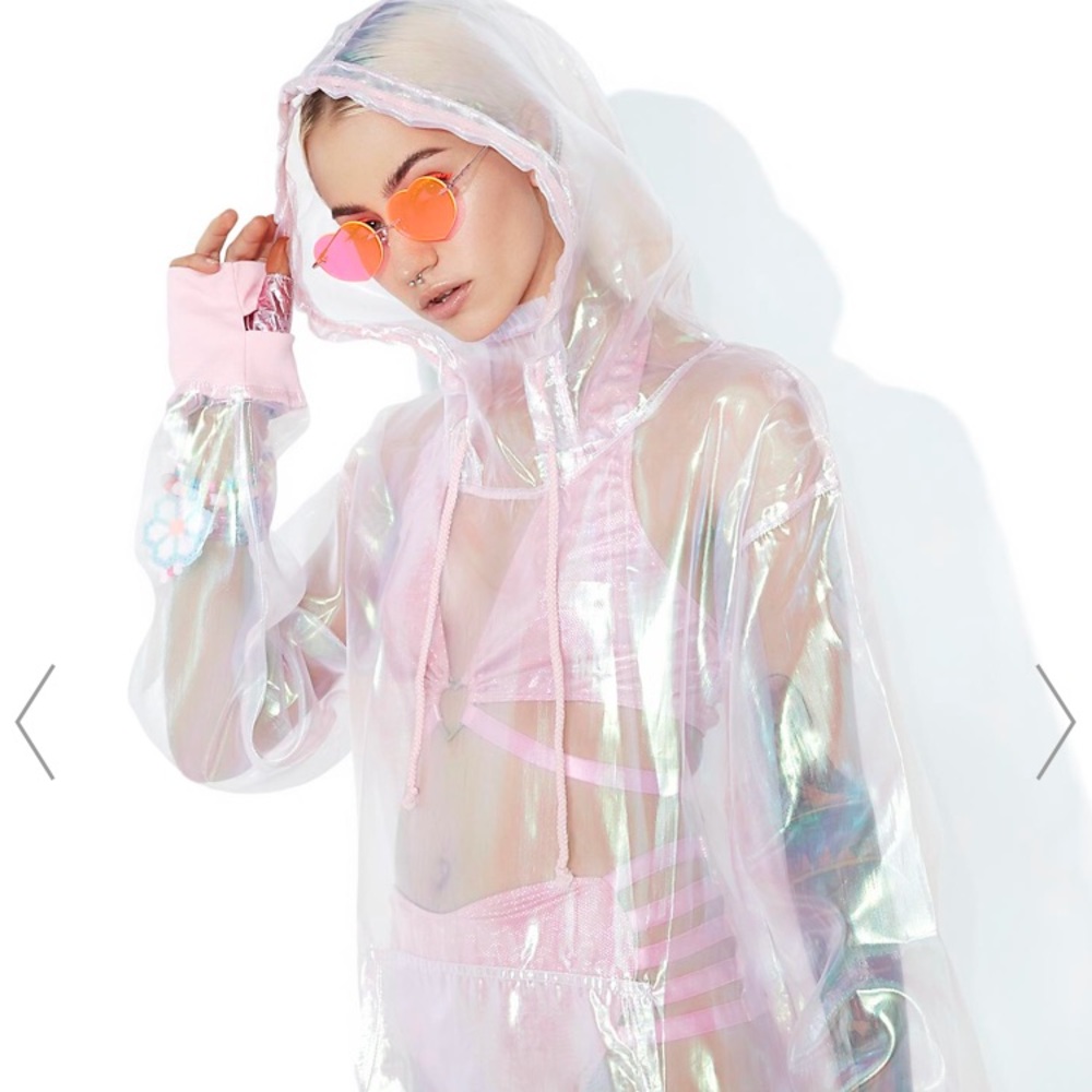Bubble Pop iridescent hoodie 💖💗💕💘🦄